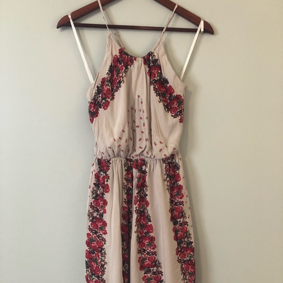 Rose printed Free People dress with pockets - Picture 1 of 6